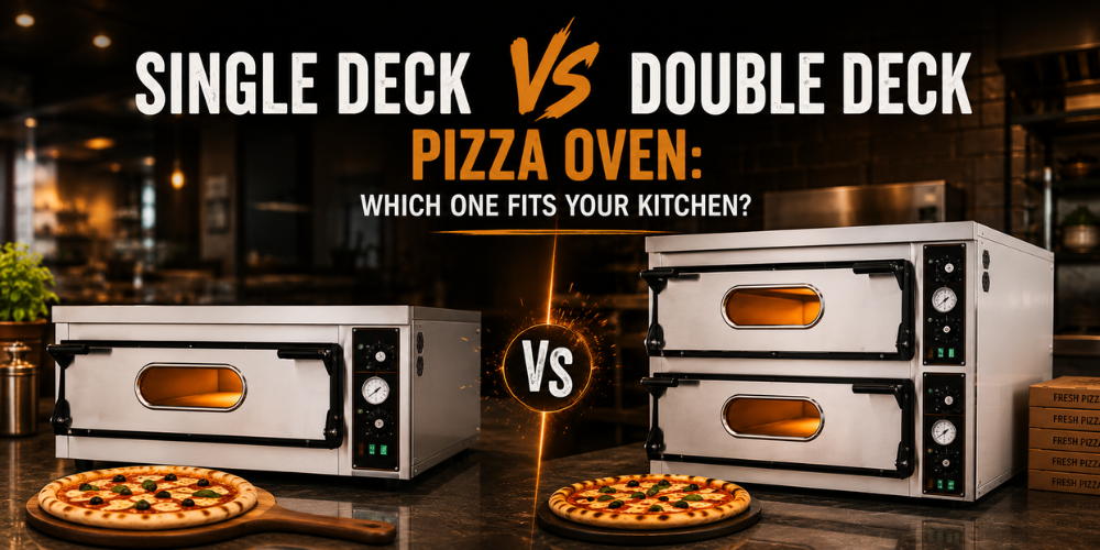 Double Deck Pizza Oven